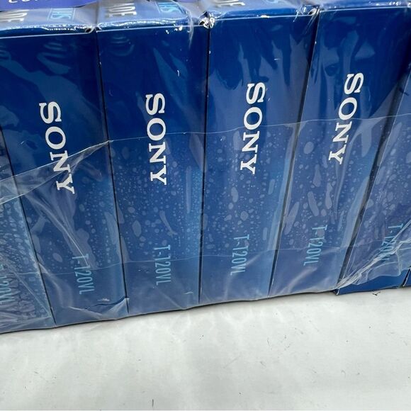 Lot of 10 Sony T-120VL Premium Grade 6 Hr EP Blank VHS VCR Video Tape OPEN PACK - Picture 5 of 5